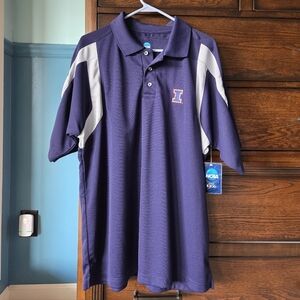 NWT NCAA Illinois Fighting Illini Polo Shirt Large